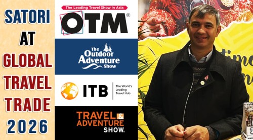 Satori at global travel trade - OTM, Outdoor Adventure Show, ITB & Travel Adventure Show 2026
